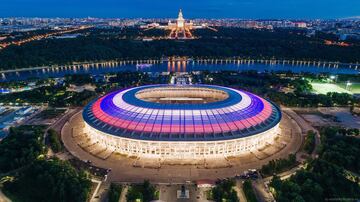 El estadio con sede en Moscú recibió la final del fútbol de los Juegos Olímpicos de Moscú 1980 y fue la sede del último partido de Rusia 2018.