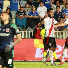 La U sufrió a Gonzalo Tapia: ¡brillante estreno del chileno en River!