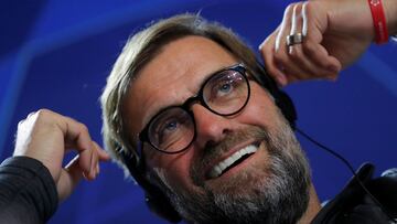 Klopp, en una conferencia de Prensa esta temporada.