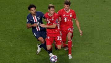 Marquinhos, Kimmich y M&uuml;ller