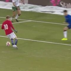 Cómo sentar a un portero: gigante definición de Odegaard