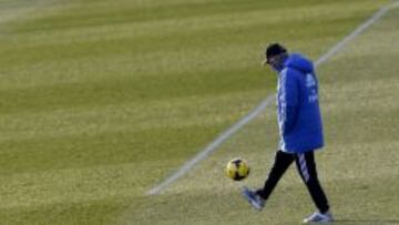 Sesión de recuperación para afrontar la vuelta de Copa