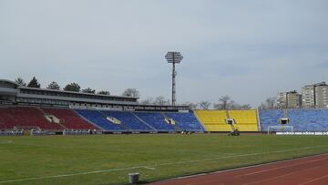 Estadio del Partizán de Belgrado.