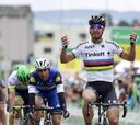 Sagan gana la etapa y un corte le da el liderato a Roelandts