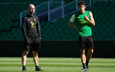 Alineación posible del Racing contra el Burgos en El Plantío