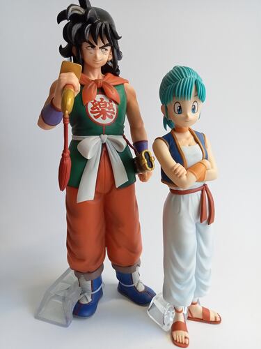 El triángulo amoroso más divertido de ‘Dragon Ball’ en estas geniales figuras de Yamcha, Bulma y Chi-Chi
