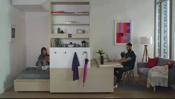 Aprovecha el espacio de un apartamento pequeño con el robot Ori