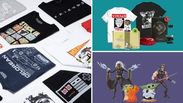 Camisetas, figuras y otros artículos de Marvel, Fortnite o Star Wars con descuentos de hasta el 75%