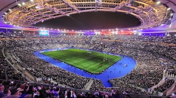 El Stade de France, durante un partido de rugby.