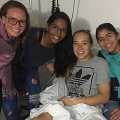 Nicole Regnier sufre fractura de la tibia en amistoso del América