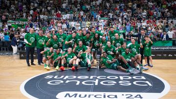 El Unicaja, campeón de la Supercopa.