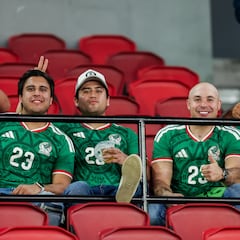 Viajaron desde la CDMX solo para ver el Panamá vs México