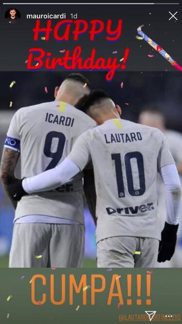 El divertido cumpleaños de Lautaro Martínez con sus compañeros de Inter