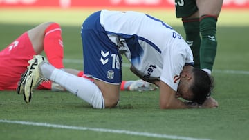 Decepción del Tenerife.