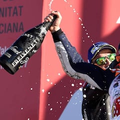 Márquez campeón con victoria de Pedrosa y caída de Dovizioso