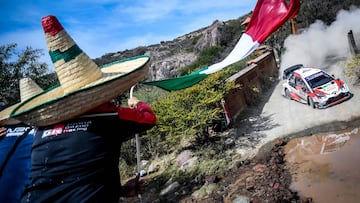 Sebastien Ogier, ganador en M&eacute;xico.