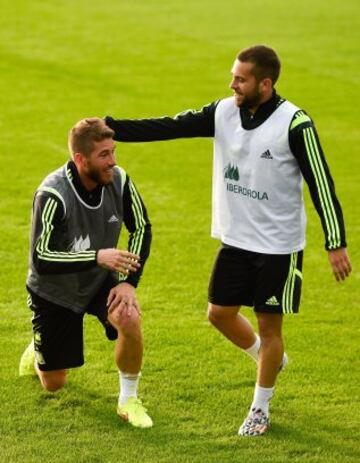 Jordi Alba y Sergio Ramos.