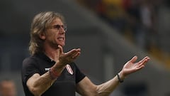 Gareca: "Me voy conforme con el rendimiento pero no con el resultado"