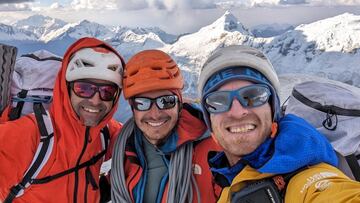 Cumbre en los Andes peruanos