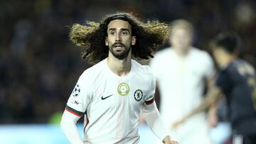 Soccer Football - UEFA Champions League - Qarabag v Chelsea - Tofiq Bahramov Stadium, Baku, Azerbaijan - November 5, 2025 Chelsea's Marc Cucurella REUTERS/Aziz Karimov