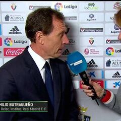Butragueño: "Es un placer ver a Benzema a este nivel"
