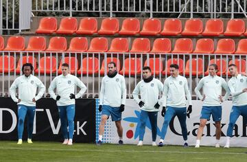 El Atlético se prepara para recibir al Borussia Dortmund