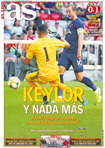 Las portadas de AS de julio