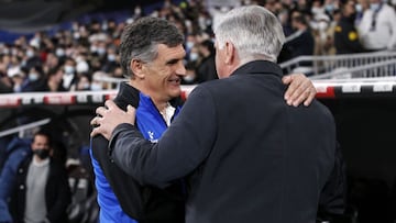 Mendilibar, con Ancelotti