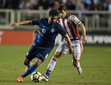 The USA beat Paraguay by a single goal, scored from the spot by Hamburg striker Bobby Wood.