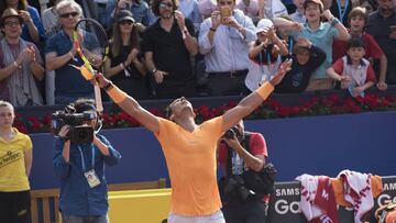 28/04/18 Semifinal TENIS TORNEO TROFEO CONDE DE GODO
Rafa Nadal - David Goffin
