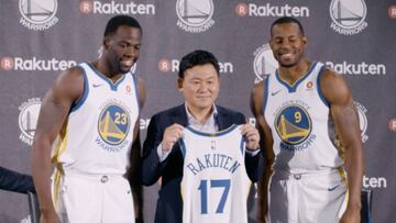 Rakuten, nuevo patrocionador de los Golden State Warriors