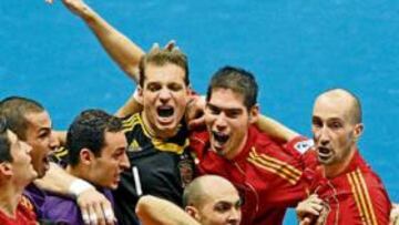 <b>ESPÍRITU DE EQUIPO. </b>La Selección quiere repetir esta imagen de alegría y unión tras la final de hoy.