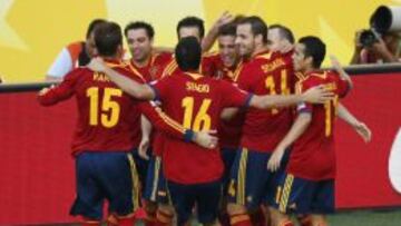 España es una piña.