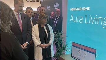 El Atl¨¦tico y Telef¨®nica, juntos en el World Mobile Congress 2019