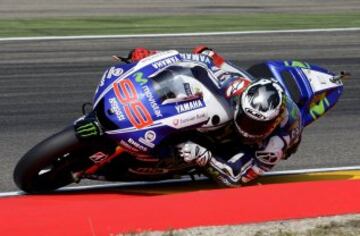 El piloto español de Moto GP Jorge Lorenzo.