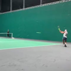 El vídeo de Nadal entrenando que ha alucinado a la ATP por su enorme intensidad