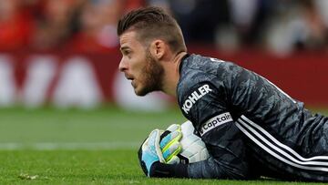 David de Gea, con el Manchester United. 