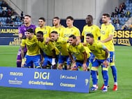 Once del Cádiz CF.