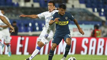 Imagen del partido entre Boca Juniors y Godoy Cruz en el Torneo de Verano.