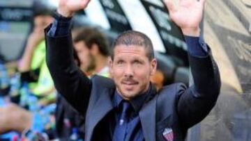 Atlético y Racing, los dos amores de 'Cholo' Simeone