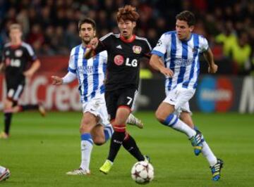 Heung Min Son y Gorka Elustondo