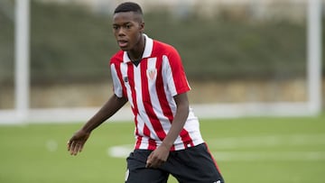 Nico Williams, con el Juvenil
