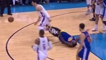 Draymond Green la vuelve a liar: ¡entrada por detrás a Kanter!