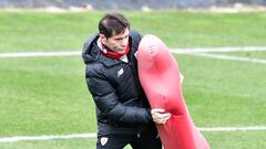 Marcelino en Lezama.