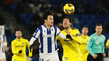 13/01/25 PARTIDO PRIMERA DIVISION
REAL SOCIEDAD - VILLARREAL
TAKE KUBO PAREJO