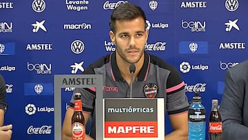 Róber Pier: "Estoy contento por haber arreglado todo"