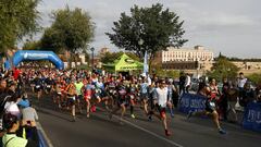 Imagen de la salida del IX Du Cross Series de Boadilla del Monte en la edici&oacute;n de la prueba de 2016.