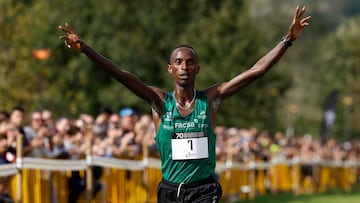 Rodrigue Kwizera se impone en la Cross internacional Zornotza.