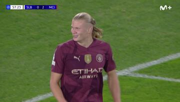 Lo que les faltaba: Haaland marca en Champions el golazo por excelencia de Mbappé