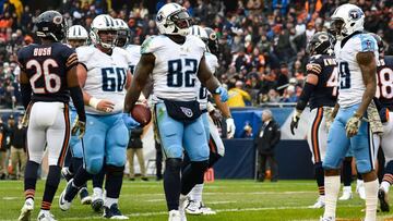 Los Titans ganan en Chicago y se meten en la pelea por su división